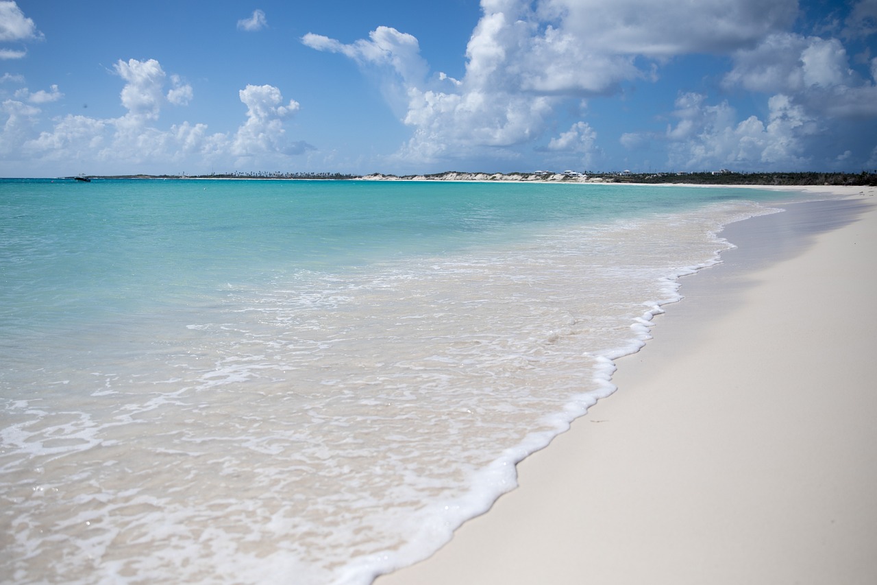 A summer beach in Anguilla