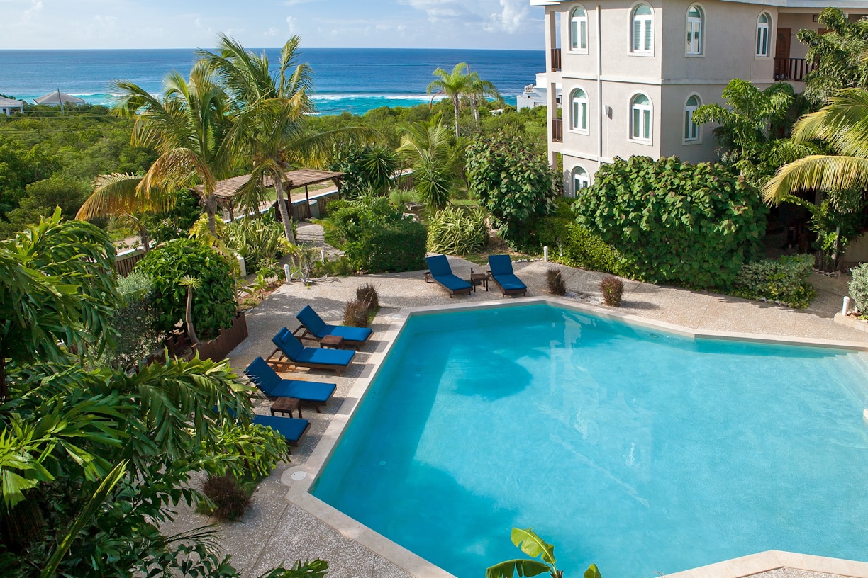 The pool at one of our anguilla vacation rentals