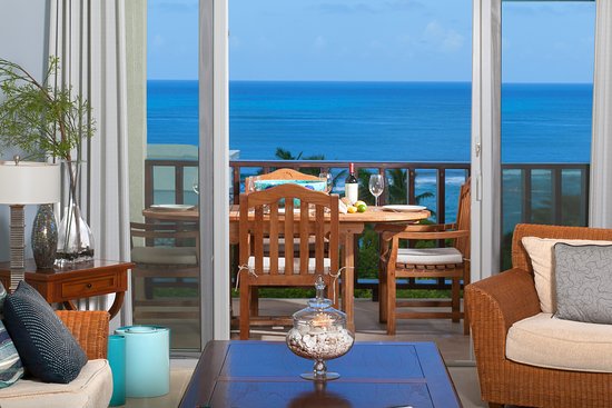 The dining room in one of our anguilla vacation rentals