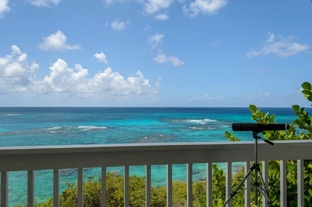 A view of the ocean in Anguilla